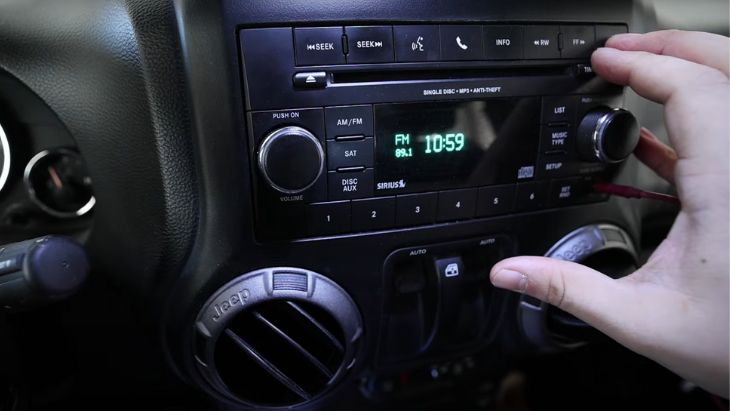 Jeep Wrangler Radio Shut Off